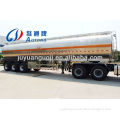 55CBM Tri axles aluminum alloy tanker semi trailer (vehlice for chemical fuel liquid,crude oil and LPG)
